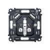 VM155 Механизм электрической розетки 2USB A+A 18W (быстрая зарядка) с/з на винтовых зажимах QUANT