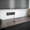 Розетка HDMI черный матовый W1186008