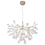 Люстры Crystal Lux EVITA SP63 GOLD/TRANSPARENT Evita