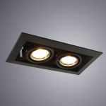 Точечные светильники Arte Lamp A5941PL-2BK Cardani  piccolo