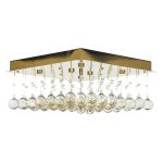 Люстры Arti Lampadari Flusso H 1.4.40.616 G Flusso Gold