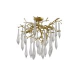 Люстры Crystal Lux REINA PL5 D600 GOLD PEARL REINA