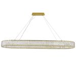 Люстры Newport 8240/140 oval gold 8240