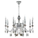 Люстры Crystal Lux MERCEDES SP8 CHROME/SMOKE CLT 0.31