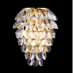 Настенные светильники Crystal Lux CHARME AP3 GOLD/TRANSPARENT Charme