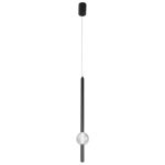Подвесные светильники Crystal Lux ELVIRA SP8W LED 4000K BLACK ELCHE