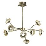 Потолочные светильники Escada 10252/8LED Brass GRAVITY