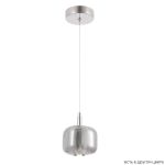 Подвесные светильники Crystal Lux BOX SP1 CHROME/SMOKE BOX