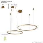 Люстры Crystal Lux FORTUNA SP123W LED GOLD FORTUNA