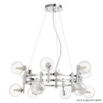 Люстры Crystal Lux LUXURY SP12 CHROME LUXURY