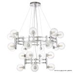 Люстры Crystal Lux LUXURY SP16+8 CHROME LUXURY