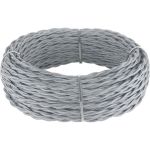 Ретро кабель витой 3х2,5 (серый) 50 м под заказ W6453615
