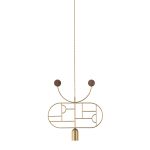 Подвесные светильники Nomon BD-2788667 WOODEN DOTS