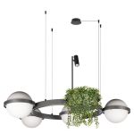Люстры Loft It 10121/4 Dark grey Jardin