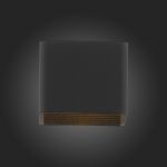 SL455.041.01 Светильник настенный ST-Luce Черный/Черный LED 1*6W 3000K Настенные светильники