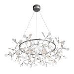 SL379.103.135 Люстра подвесная ST-Luce Серебристый/Белый LED 135*0,3W 3500K RAFINA