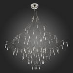 SL797.103.114 Люстра подвесная ST-Luce Хром, Прозрачный LED 114*0,45W 3000K GRAVETTA