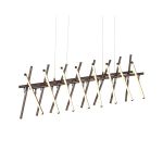 SLD003.303.16 Люстра подвесная ST-Luce Кофейный/Белый LED 16*8W 4000K PIACOD
