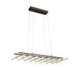 SLD003.303.16 Люстра подвесная ST-Luce Кофейный/Белый LED 16*8W 4000K PIACOD