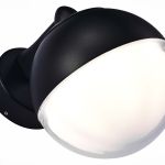 SL9000.401.01 Светильник уличный настенный ST-Luce Черный/Белый E27 1*40W OMBRA