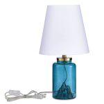 SL1000.214.01 Прикроватная лампа ST-Luce Синий/Белый E27 1*40W ANDE
