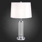 SL1003.104.01 Прикроватная лампа ST-Luce Хром/Белый E27 1*40W CORSI