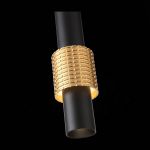 SL1591.403.01 Светильник подвесной ST-Luce Черный, Анодированный золотой/Черный LED 1*6W 3000K Подвесные светильники