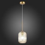 SL1154.333.01 Подвес ST-Luce Латунь/Коньячный E27 1*60W GRAN