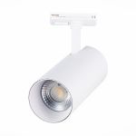 ST350.536.30.24 Св-к трек. Белый LED 1*30W 3000K 2 700Lm Ra?80 24° IP20 L177xW77xH204 100-240V Однофазная трековая система