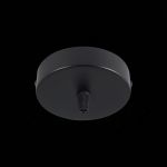 SL001.403.01 Потолочное крепление на одну лампу (круглое) ST-Luce Черный SL001
