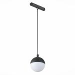 ST358.443.07 Магнитный трековый светильник подвесной Черный LED 1*7W 4000K 520Lm Ra&gt;80 120° IP20 D90xH90 48V SKYLINE 48