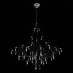 SL797.113.114 Люстра подвесная ST-Luce Хром, Прозрачный LED 114*0,45W 3000K GRAVETTA