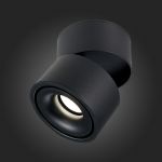 ST652.432.12 Светильник потолочный Черный LED 1*12W 3000K 1 000Lm Ra&gt;90 36° IP20 D100xH105 170-240VV Накладные светильники