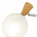SLE220702-03 Светильник потолочный Белый, Светлое дерево/Белый E14 3*40W CATANIA