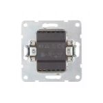 Выключатель 1-кл., c индикатором (схема 1L) 16 A, 250 B (белый) LK60