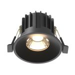 Точечные светильники Maytoni DL058-12W3K-B Round