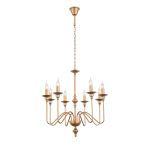 SL186.203.08 Люстра подвесная ST-Luce Латунь, Прозрачный E14 8*40W