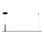 *SL6131.403.24 Светильник подвесной ST-Luce Черный/Черный, Терракотовый LED 1*24W 4000K