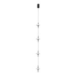 *SL6231.403.04 Светильник подвесной ST-Luce Черный/Прозрачный LED 4*5W 4000K ZENITH