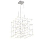 *SL797.103.64 Люстра подвесная ST-Luce Хром/Белый LED 64*0,6W 4000K