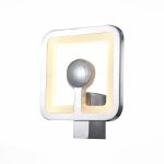 SL901.101.01 Бра ST-Luce Хром/Хром, Белый LED 1*8W 3500K