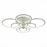 *SLE200392-08 Светильник потолочный Серебристый/Белый LED 1*256W 3000-6000K
