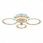 *SLE500592-04RGB Светильник потолочный Серебристый/Белый LED 1*72W RGB 7W 3000-6000K