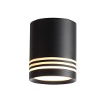 ST101.402.05 Светильник потолочный Черный LED 1*5W 3000K 390Lm Ra&gt;80 120° D68xH80 170-240V Накладные светильники