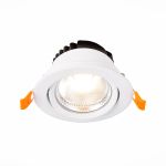 ST211.538.24.24 Св-к встр. Белый LED 1*24W 3000K 1 800Lm Ra80 24° IP20 D138xH88 220-240V Встраиваемые светильники