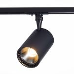 ST351.436.15.24 Св-к трек. Черный LED 1*15W 3000K 1 350Lm Ra?80 24° IP20 L118xW78xH174 100-240V Однофазная трековая система