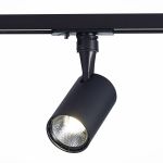 ST351.446.10.24 Св-к трек. Черный LED 1*10W 4000K 900Lm Ra?80 24° IP20 L98xW59xH154 100-240V Однофазная трековая система