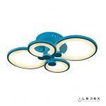 Потолочные светильники iLedex A001/4 BLUE Ring