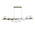 Люстры Arte Lamp A2224SP-8BK ALCOR