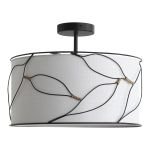 *SL6228.402.03 Светильник подвесной ST-Luce Черный/Бежевый E27 3*60W ROOT